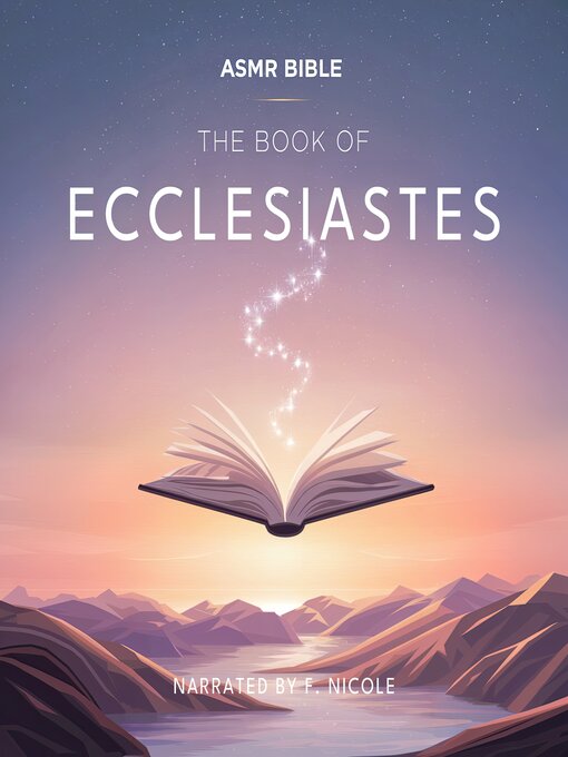 Title details for The Book of Ecclesiastes – ASMR by The Bible - Wait list